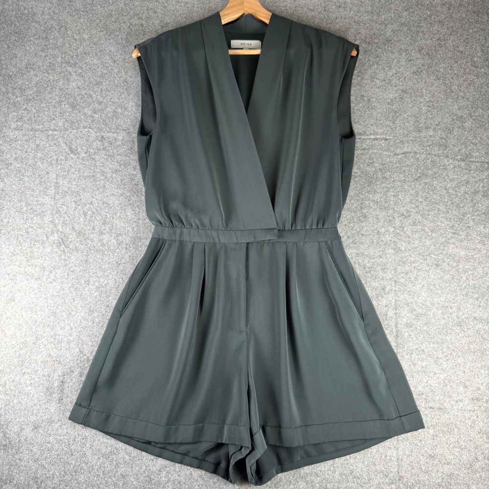 Reiss Double Breasted Tuxedo Style jumpsuit (shorts)